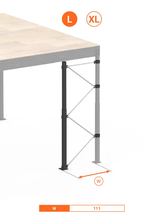 KIT DI RINFORZO E STABILITA' ZIG ZAG