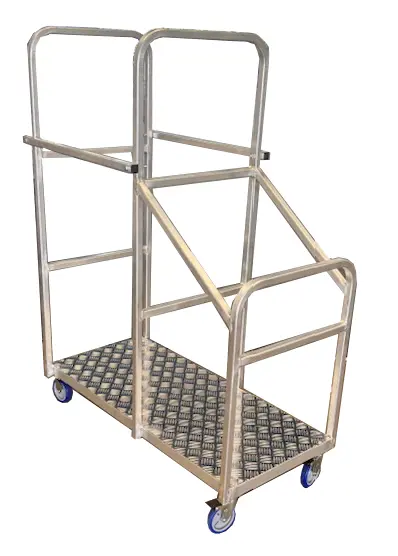 Espositore per rampe leggere