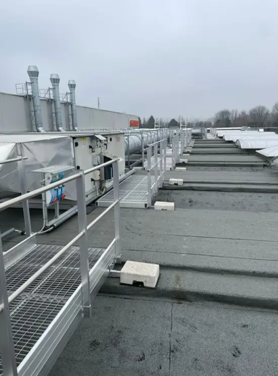 Passerelle per tetti e coperture