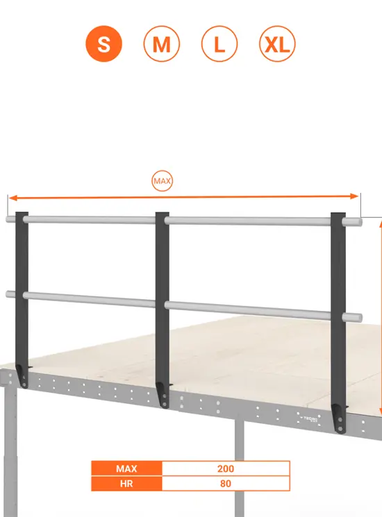 SOPPALCO IN ACCIAIO TS8 SCALA COMODA