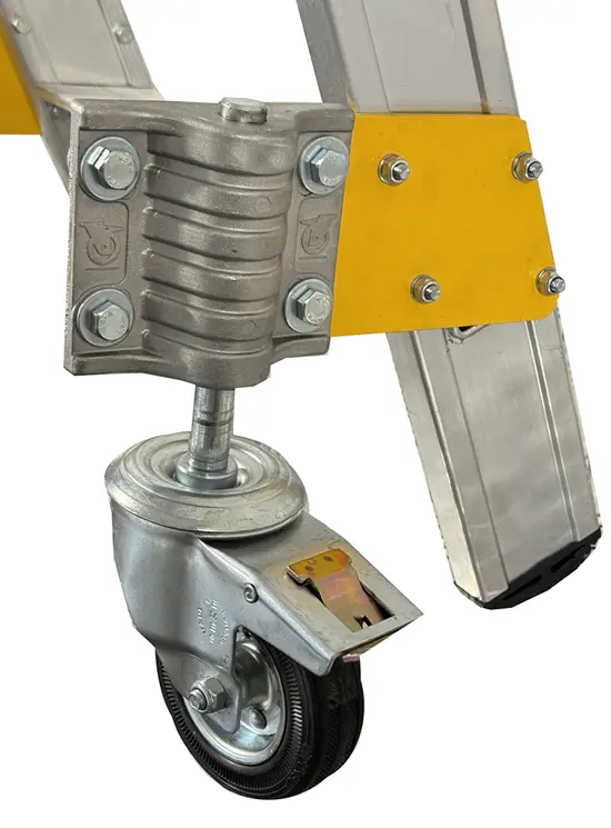 Scale per scaffali scorrevoli su binario