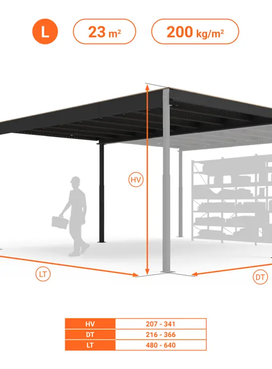 SOPPALCO IN ACCIAIO TL23