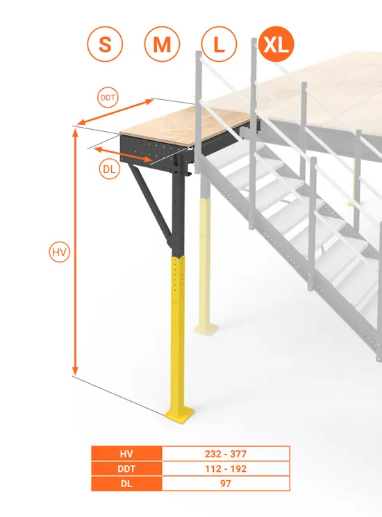 PIANEROTTOLO DI SBARCO XL