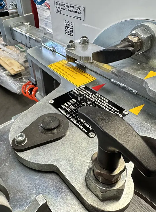 Sollevatore manipolatore di vetri GRE 485