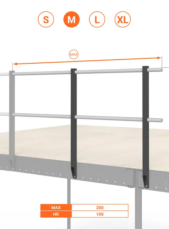 BALAUSTRA ALTEZZA cm 100