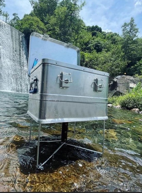 Casse D in alluminio