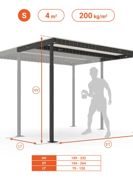 SOPPALCO IN ACCIAIO TS4