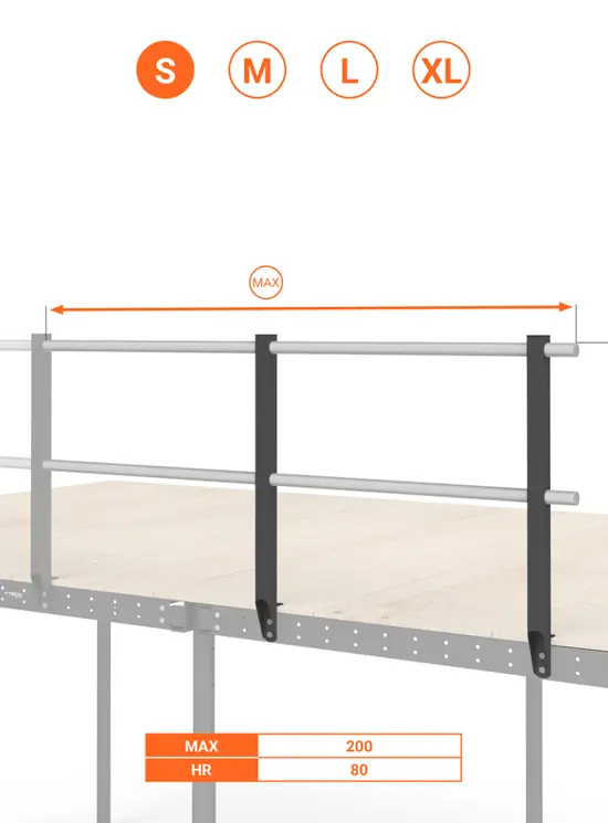 BALAUSTRA ALTEZZA cm 80