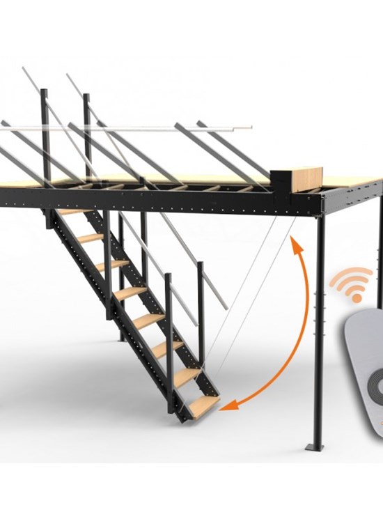 KIT ELEVAZIONE ELETTRICA PER SOPPALCO