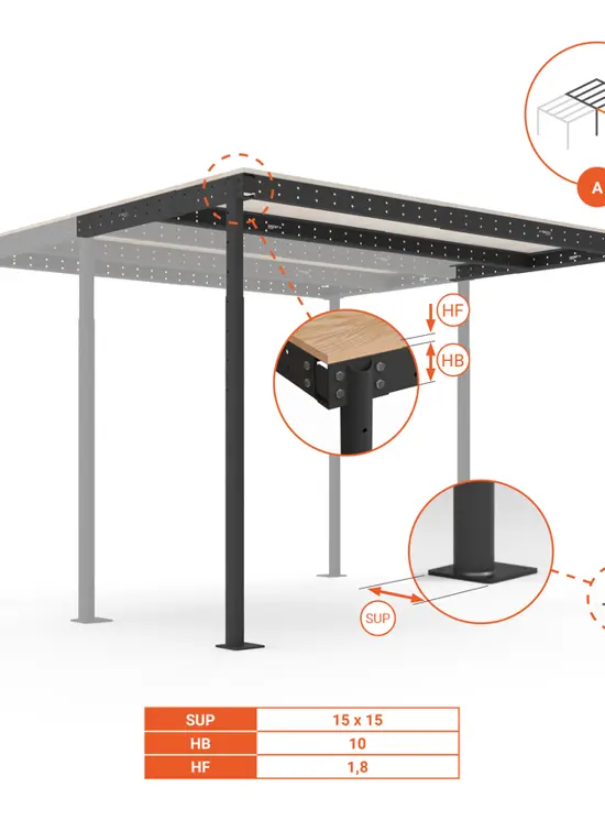 SOPPALCO IN ACCIAIO TS4