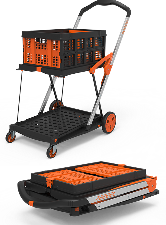 Carrello Spesa Personale Black+Decker 