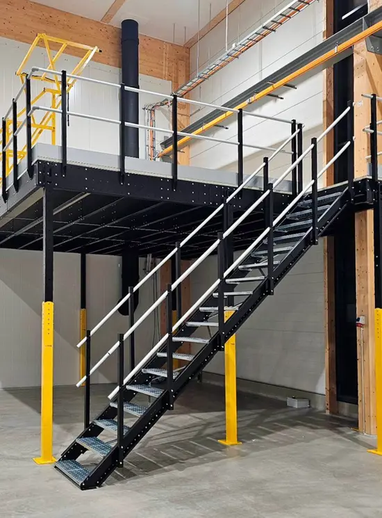 Scala Comoda 42° Gradini in Acciaio