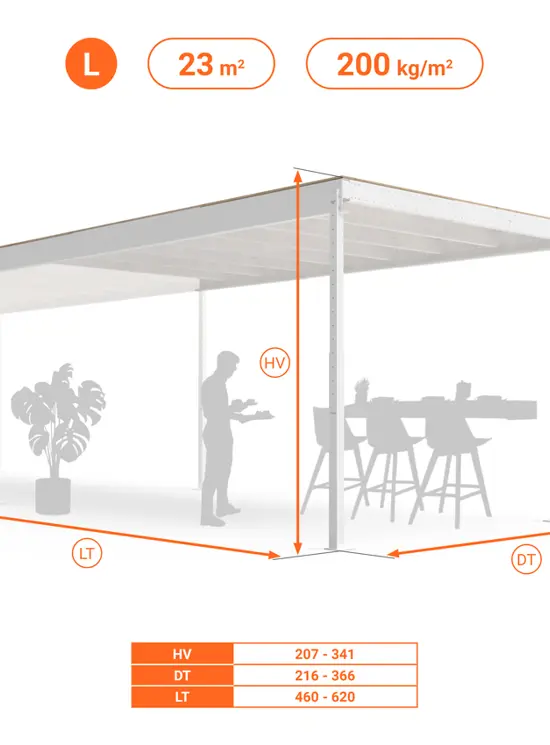 SOPPALCO IN ACCIAIO TL23