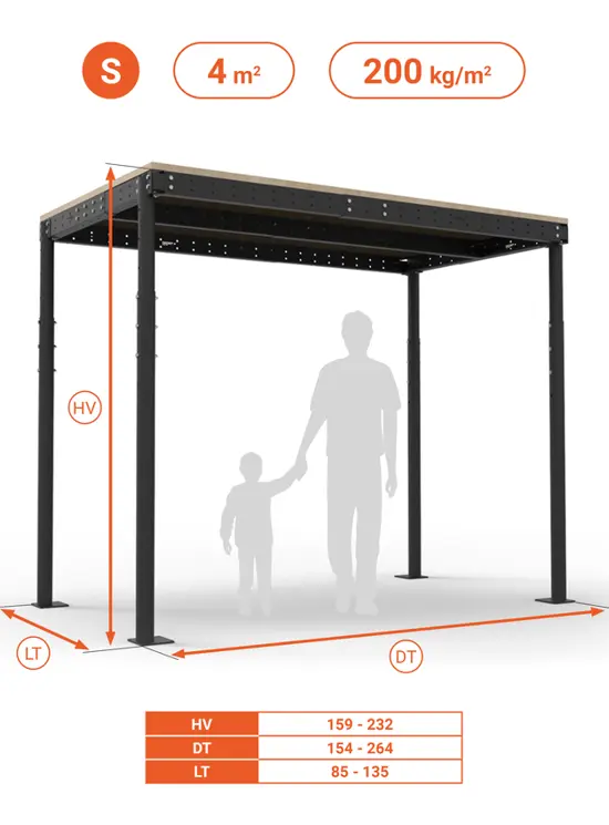 SOPPALCO IN ACCIAIO TS4