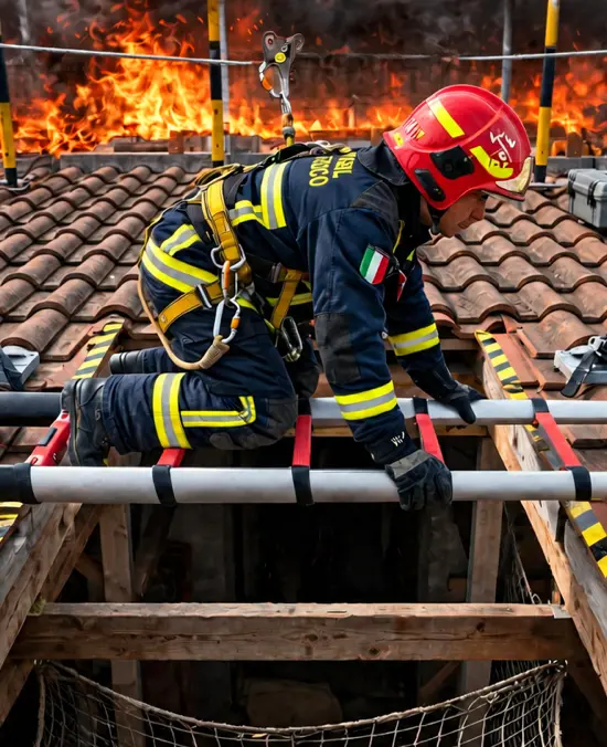 Rescue Line Telesteps - Scala telescopica ultracompatta per Vigili del Fuoco
