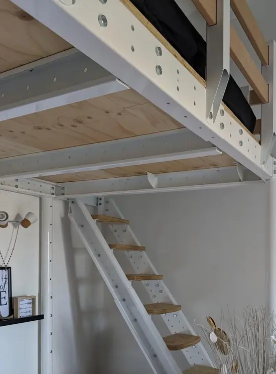 SOPPALCO IN ACCIAIO TS8 LOFTBED