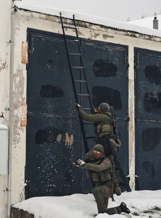 Scala Militare Tattica Telesteps - Scala telescopica ultracompatta per Forze Speciali