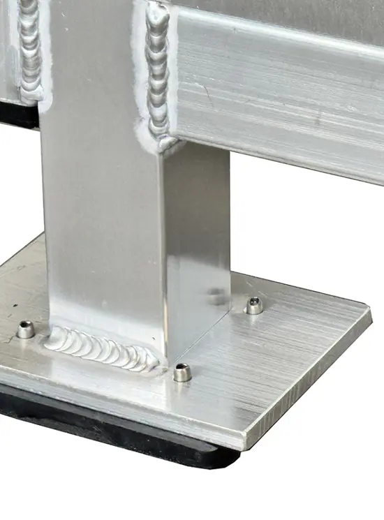 Pedana lunga per macchinari 