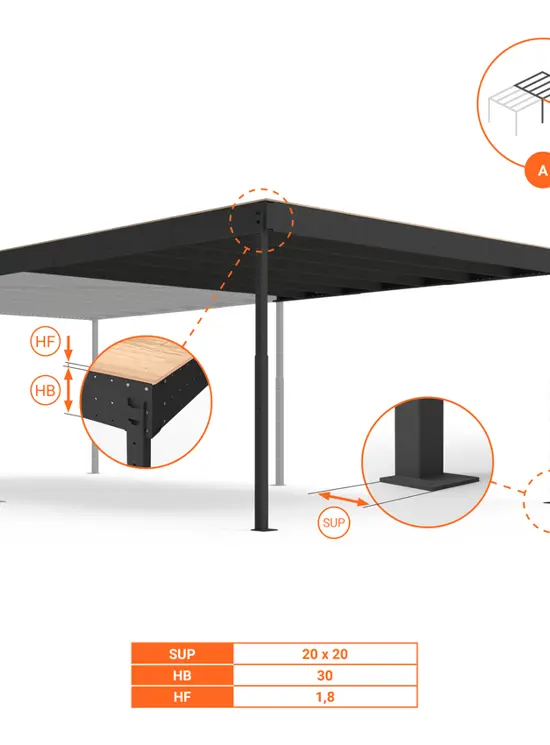 SOPPALCO IN ACCIAIO TL30