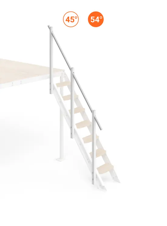 Scala Laterale da 45° a 63°