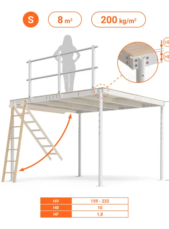 SOPPALCO IN ACCIAIO TS8