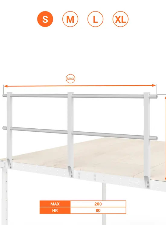 BALAUSTRA ALTEZZA cm 80