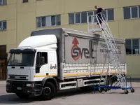 Platform schuifladder