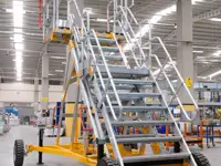 Toegangplatform voor de cockpit van het vliegtuig