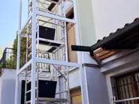 Steiger voor liftschachten