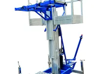 Kistenlifters met gemotoriseerd wiel