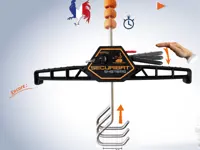 Laddervergrendelingshaken voor SECURIBAT bagagerekken