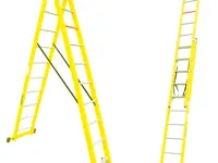 V2E 2-delige ladder 100% glasvezel