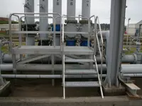 Brugtrappen en wandelpaden