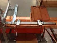 Dubbele verstelling ladderhaak