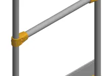 Maxi aluminium toegangsladder 46°