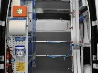 Ladders voor uitrustingswagens