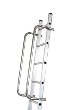 Aluminium leuningen voor ladders