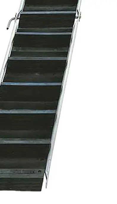 Rubberen ladder voor daken en daken