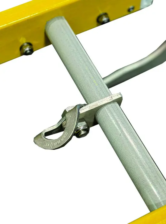 Ladder met brandweerhaken