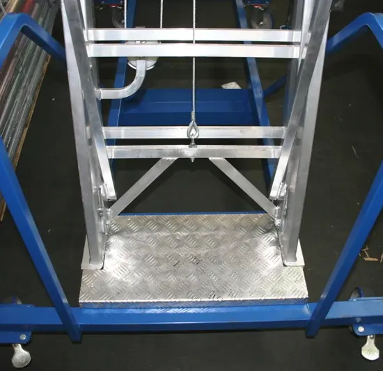 Ladder voor vaten en vaten