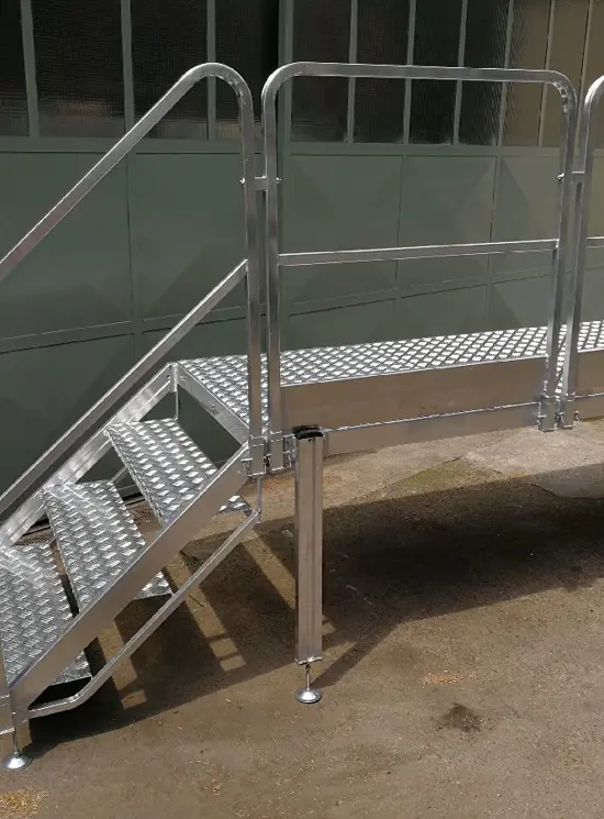 Platform voor wagenonderhoud