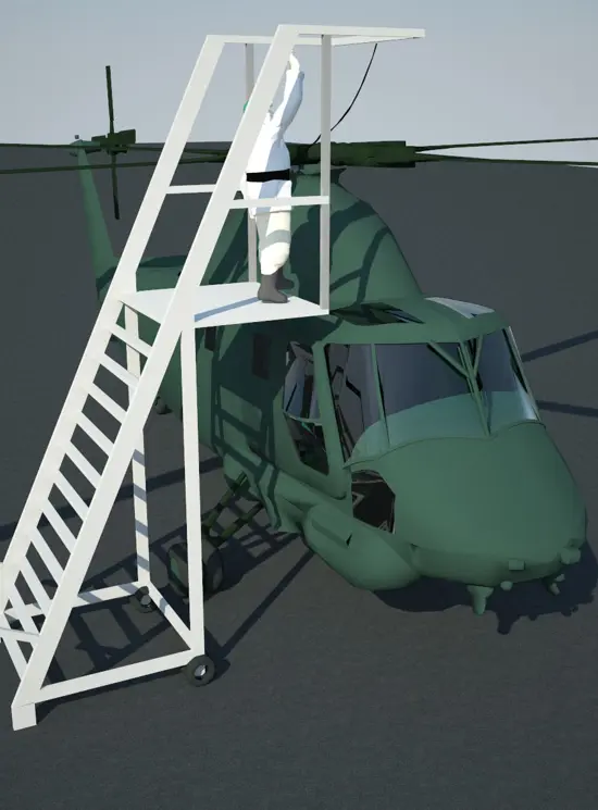 Helikopterladders