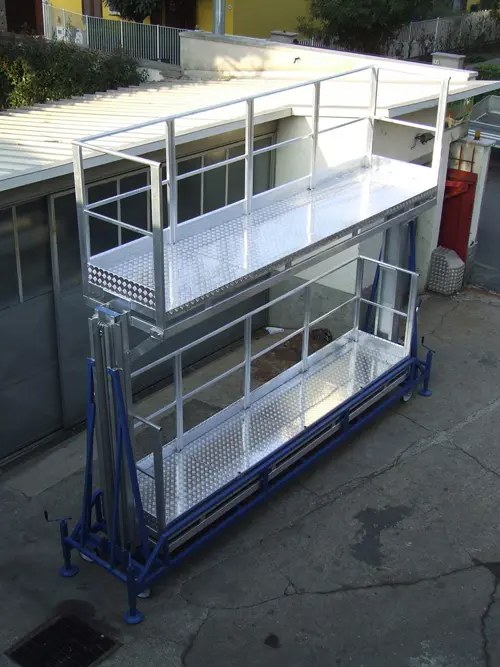 Dubbel perron voor treinen