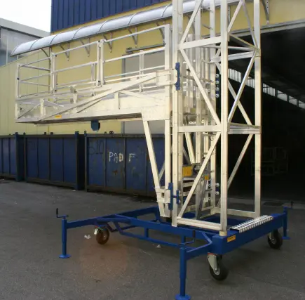 Telescopisch platform voor adereindhulzen en ketels