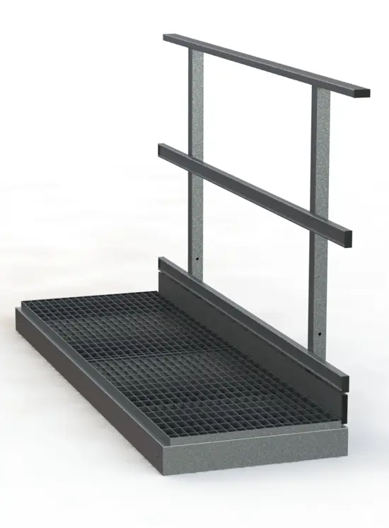 Loopbruggen voor daken en daken