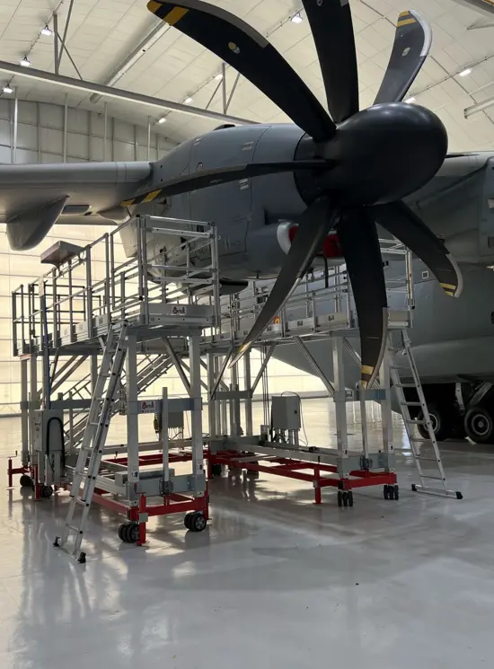 Speciale structuur voor vliegtuigmotoren