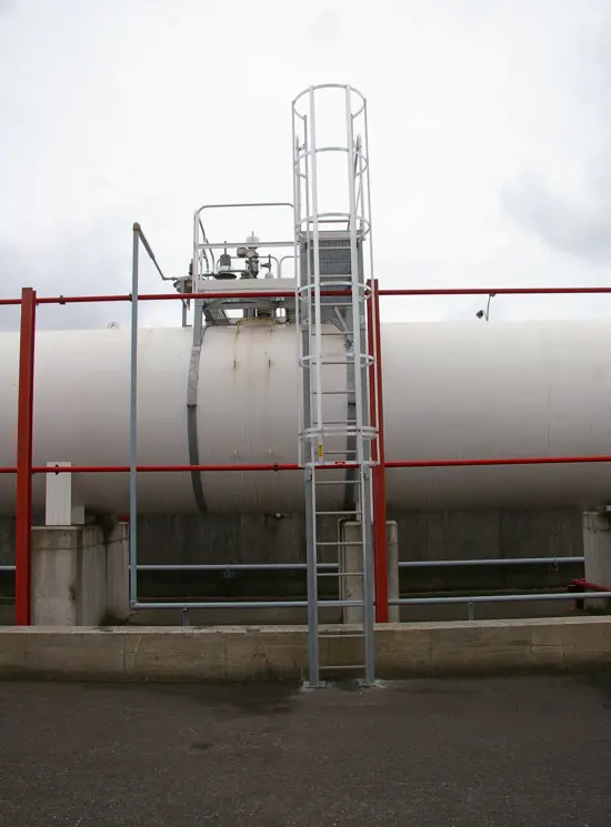 Brugtrappen en wandelpaden