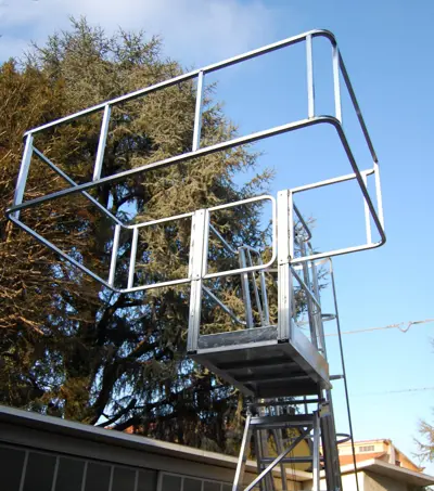 Ladder voor vaten en vaten