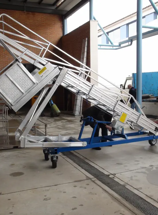 Ladder voor vaten en vaten