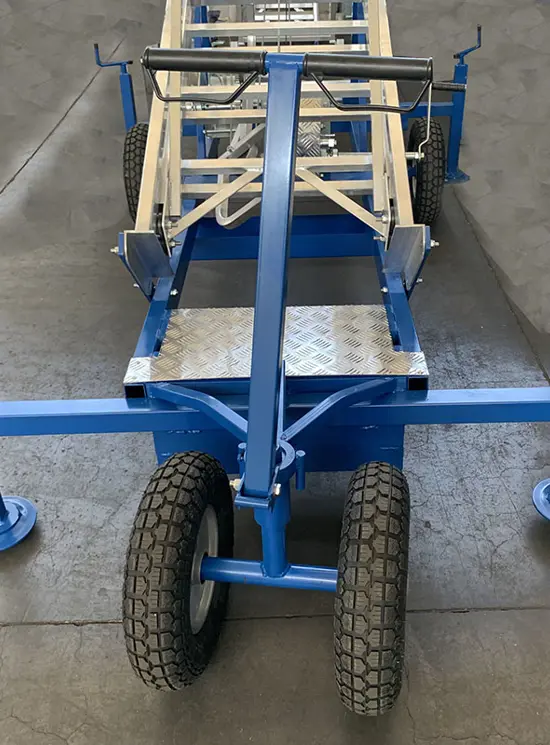 Opvouwbare ladder voor tankers en tankers 